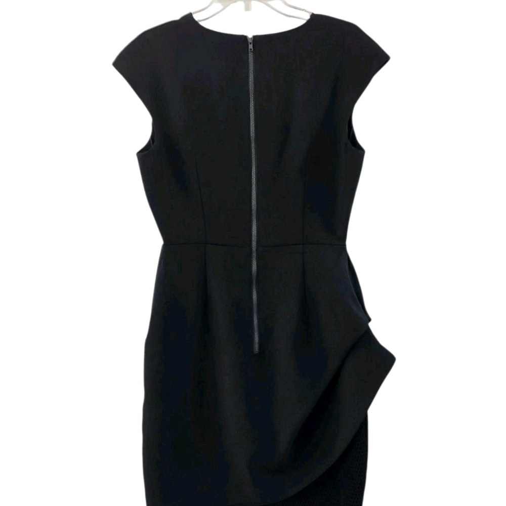 Elizabeth & Clarke The James Dress Unstainable Black Womens Size 10 New NWT - Picture 5 of 11
